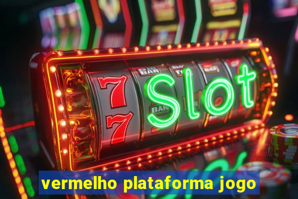 vermelho plataforma jogo